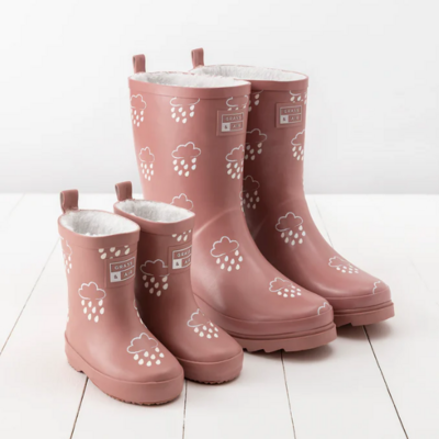 Regenlaarzen gevoerd Adult - M38 Rose