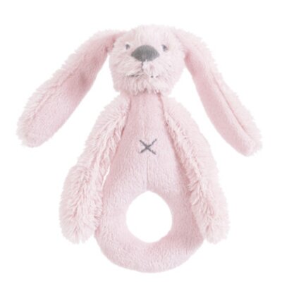 Rabbit Richie Rattle - 18 cm Pink