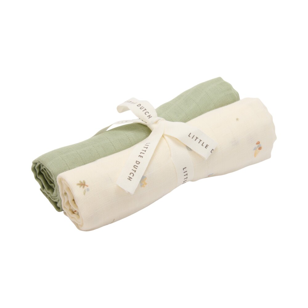 Swaddle doeken hydrofiel 70 x 70 Forest Treasure