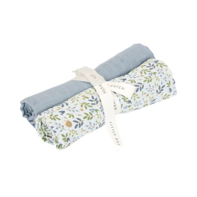 Swaddle doeken hydrofiel 70 x 70 Forest Adventur