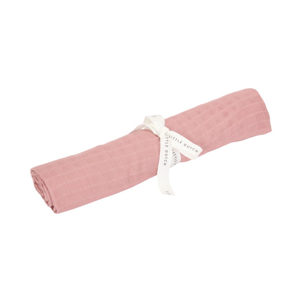 Swaddle doek hydrofiel 120 x 120 Pink Blush