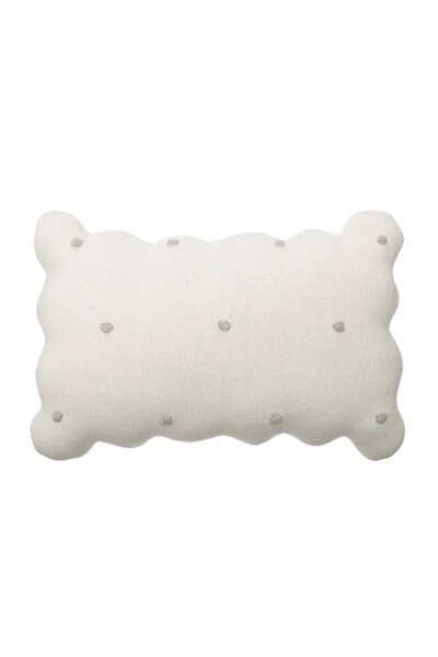 Kussen Gebreid 25x35 Biscuit ivory