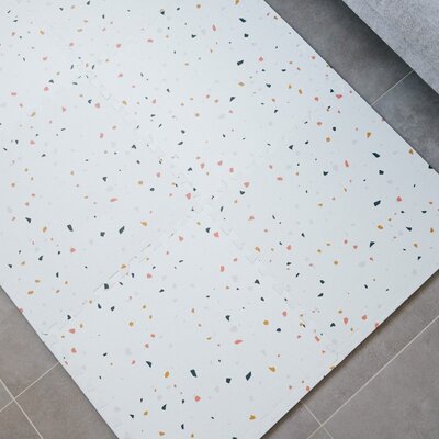 Puzzeltegels Terrazzo cream