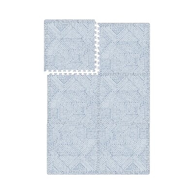 Puzzeltegels Maze blue