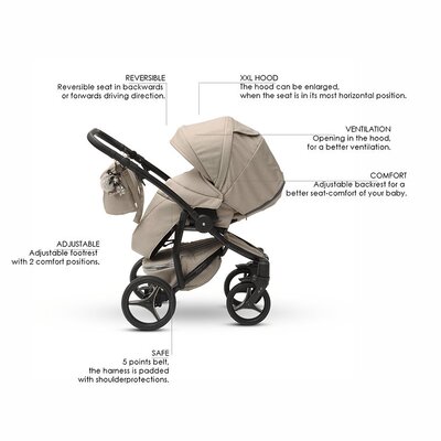 Kinderwagen Atlanta limited edition Beige