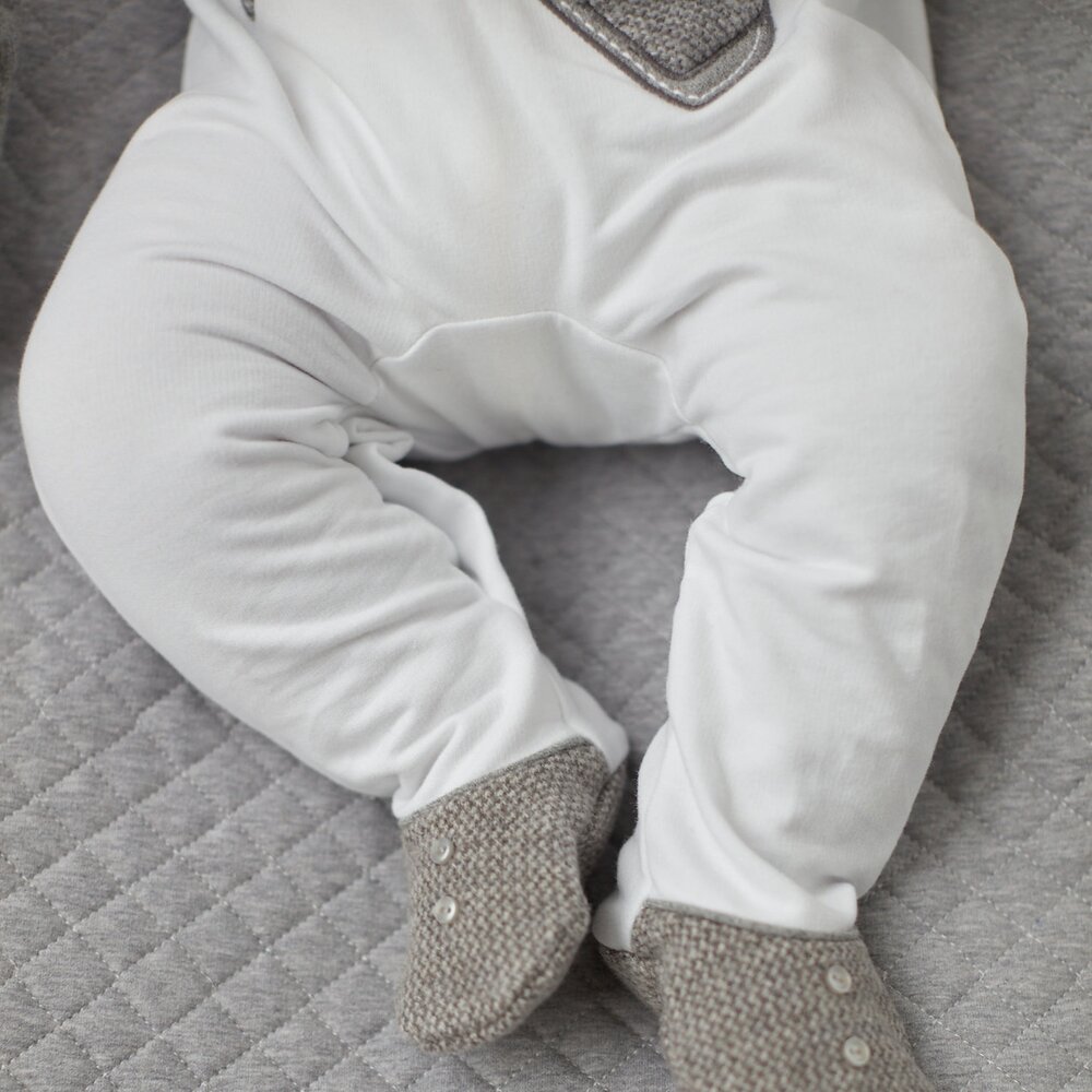 Babypakje XL teddybeer Grey