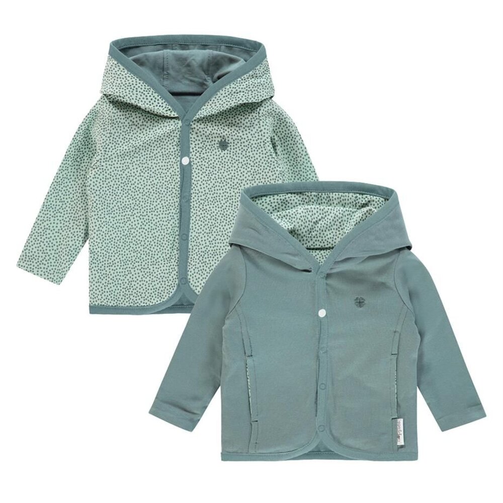 Vest reversible Haye Grey mint