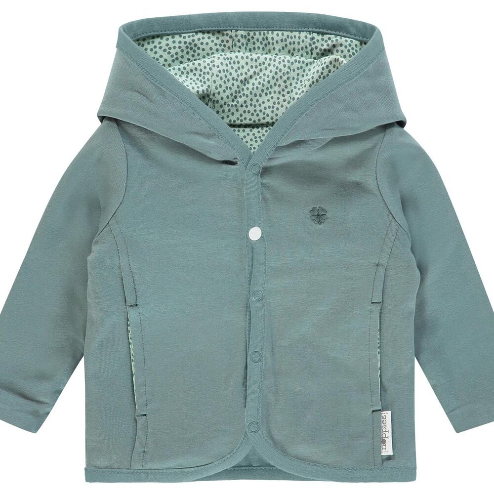 Vest reversible Haye Grey mint