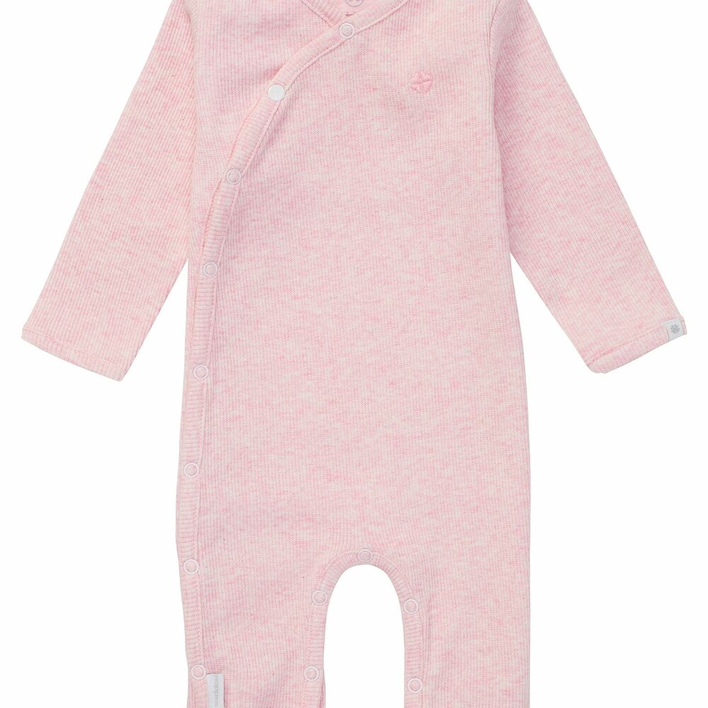 Babypakje met lange mouwen Rib Nevis Light rose melange