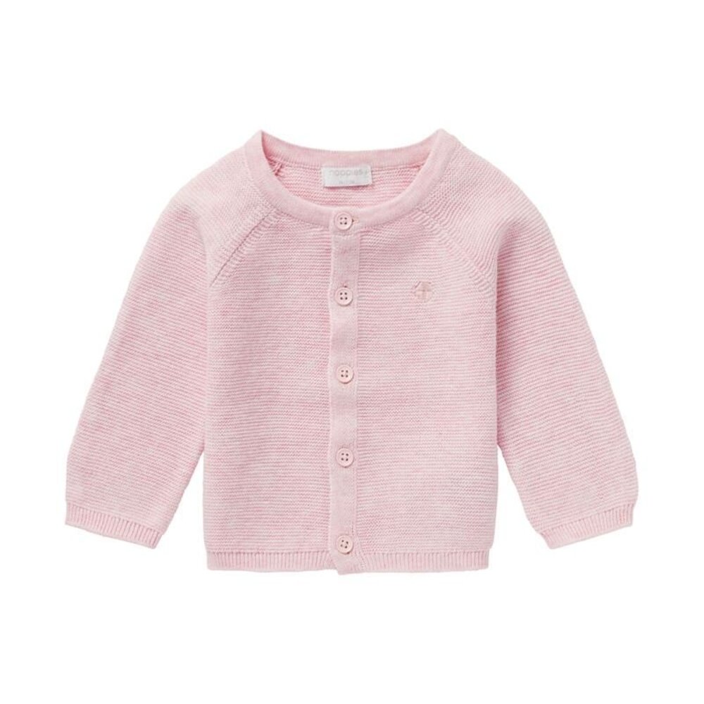 Cardigan knit Naga Light rose melange