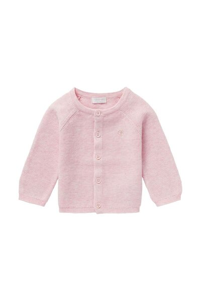 Cardigan knit Naga Light rose melange