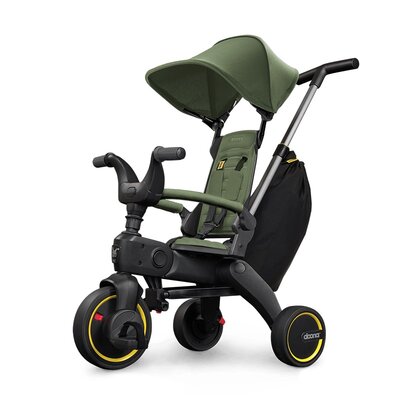 Opvouwbare driewieler Liki trike S3 Desert green