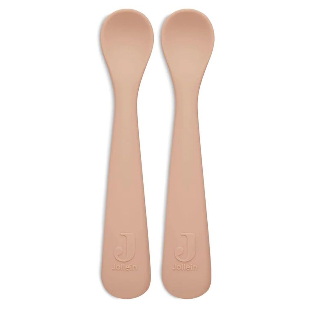 Siliconen lepeltje (2pack) Pale Pink