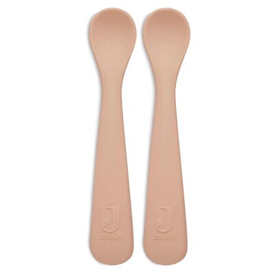 Siliconen lepeltje (2pack) Pale Pink