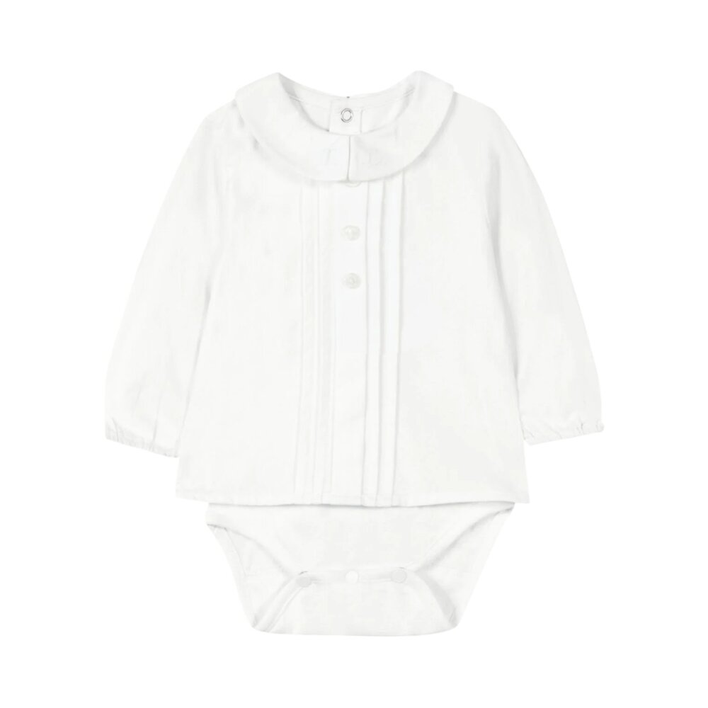 Bodyhemd baby Ceremonie garçon Blanc