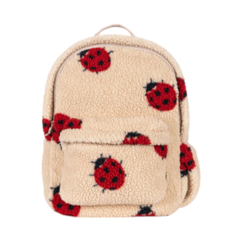 Rugzak teddy Jody Ladybug sand