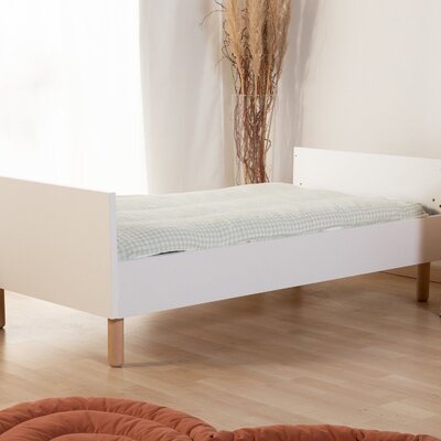 Meegroeibed - 70x140 cm + zijlatten Wonder white