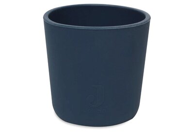 Beker siliconen Jeans Blue