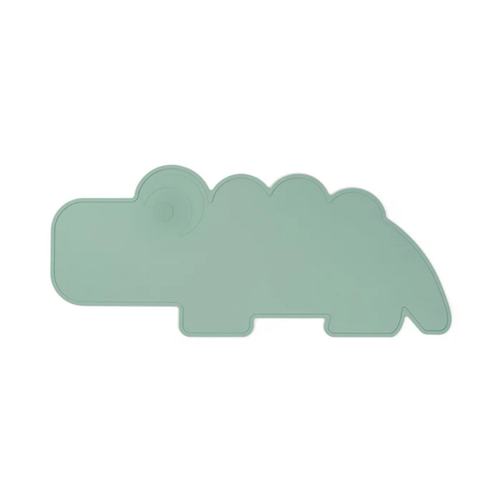 Silicone placemat Croco Green