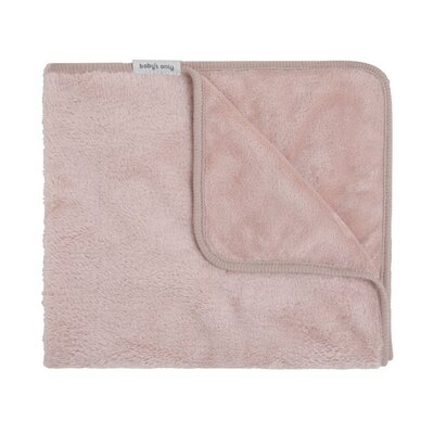 Wiegdeken Cozy Oud roze