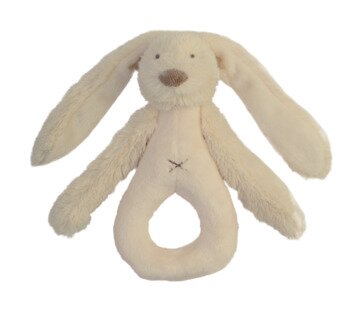 Rabbit Richie Rattle - 18 cm Beige