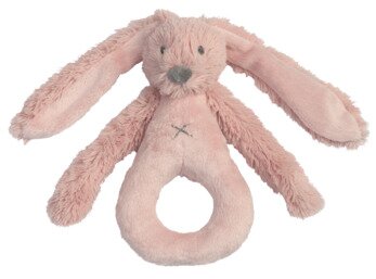 Rabbit Richie Rattle - 18 cm Old Pink