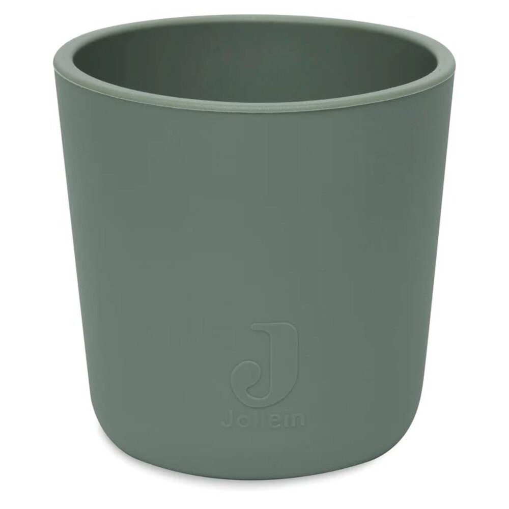 Beker siliconen Ash Green