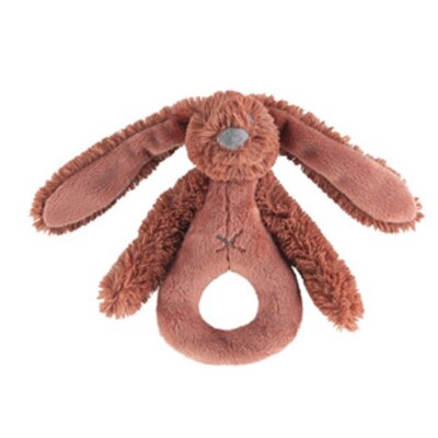 Rabbit Richie Rattle - 18 cm Rusty