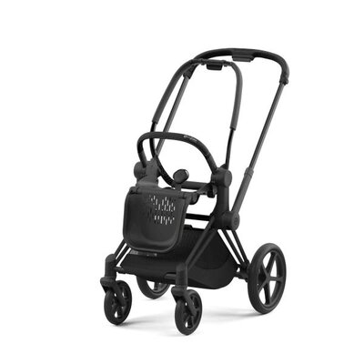 Priam onderstel kinderwagen + frame zitting Matt Black / Black