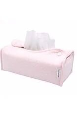 Chevron tissue box hoes Light Pink Melange