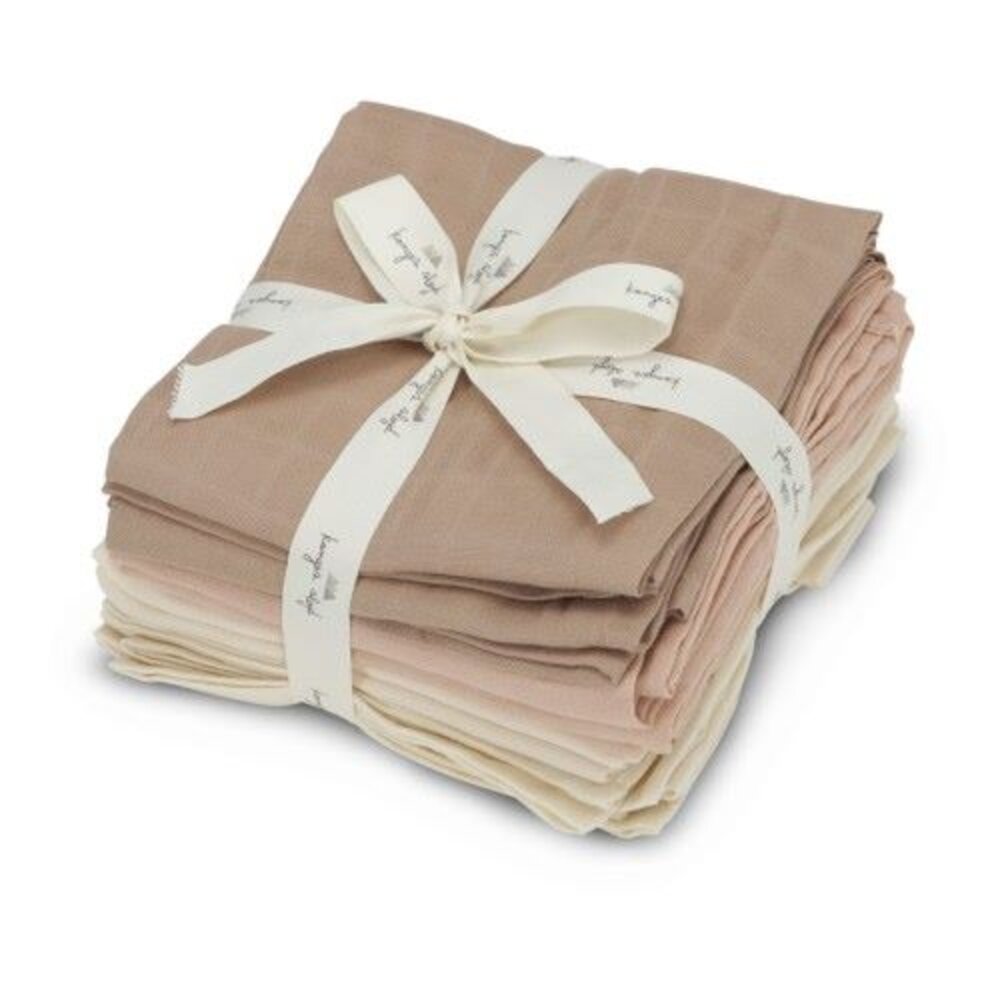 10-pack muslin cloth gots