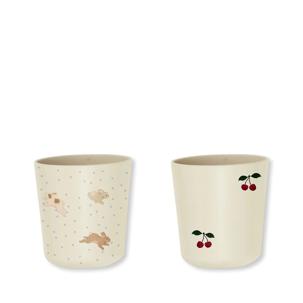 Set van 2 mokken Cherry/petit lapin