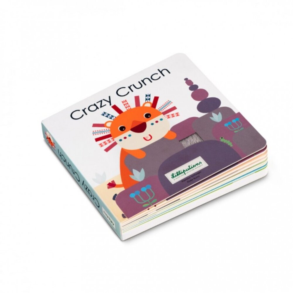 Crazy crunch - voelboek met geluiden