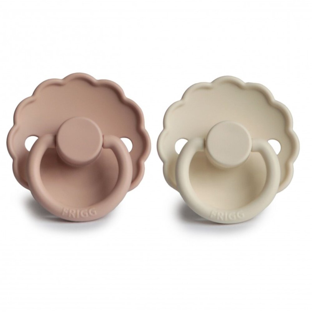 Daisy - 2-pack - silicone T1 Blush/cream