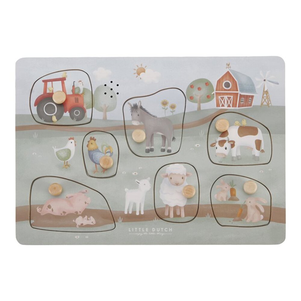 Geluiden puzzel Little Farm FSC