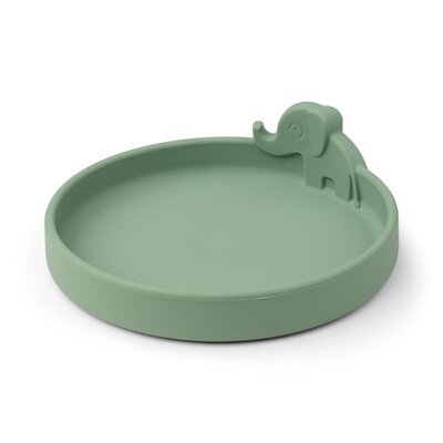 Peekaboo plate, Elphee Green