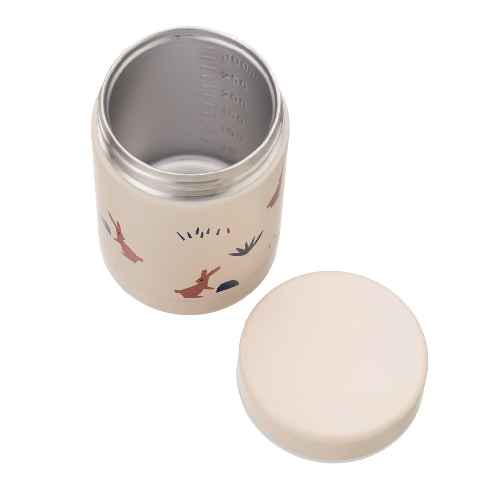 Thermos voedselcontainer 300 ml Rabbit sandshell