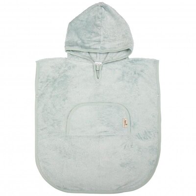 Poncho v-neck (1-4y) Sea blue