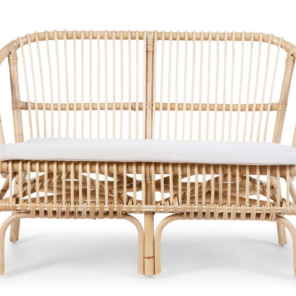 Montana bank rattan naturel + kussen