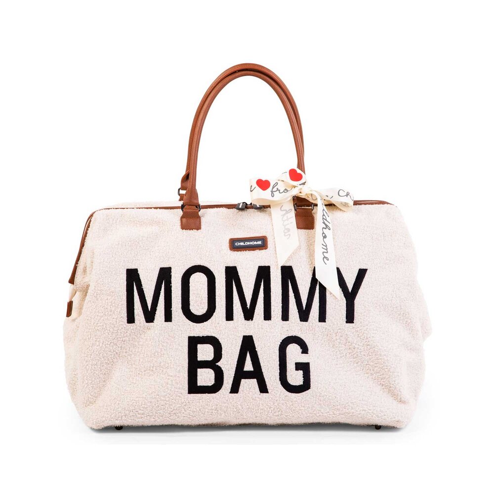 Mommy bag teddy Ecru