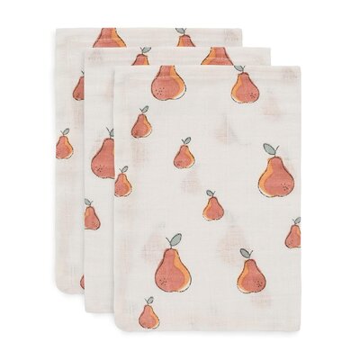 Hydrofiel washandje hydrofiel (3pack) Pear