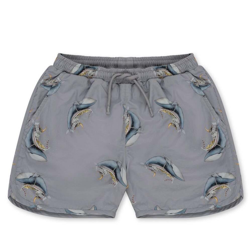 Asnou swimshorts whale boat