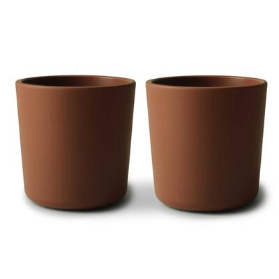 Beker - 2 stuks Caramel