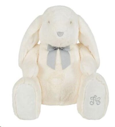 Lapin blanc 60 cm ecru