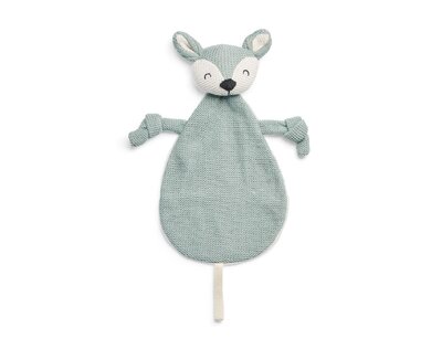 Knuffeldoekje Deer Ash Green