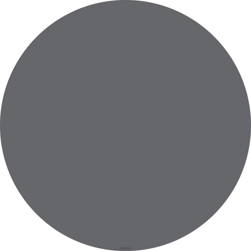 Ronde Vloermat Granite - Gray