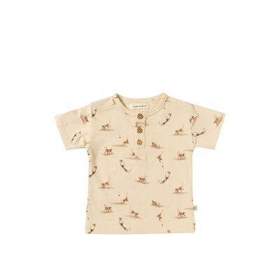 T-shirt Monkey Swing Paco Honeycomb