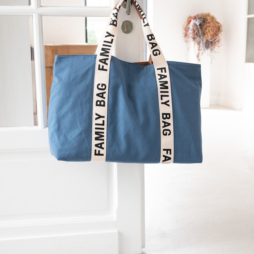 Family bag - Signature - Canvas Indigo