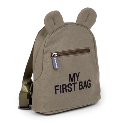 Kids my first bag canvas Kaki