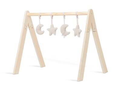 Babygym speeltjes (4pcs) Nougat